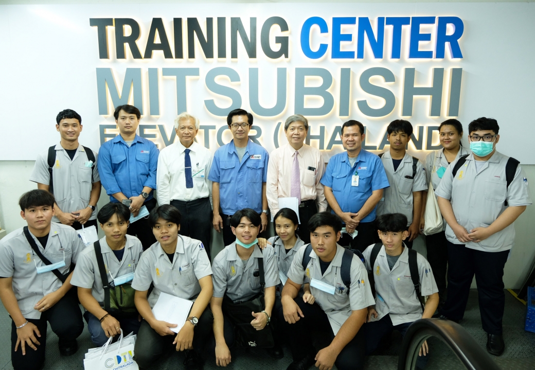 Chitralada Technology Institute visits Training Center 